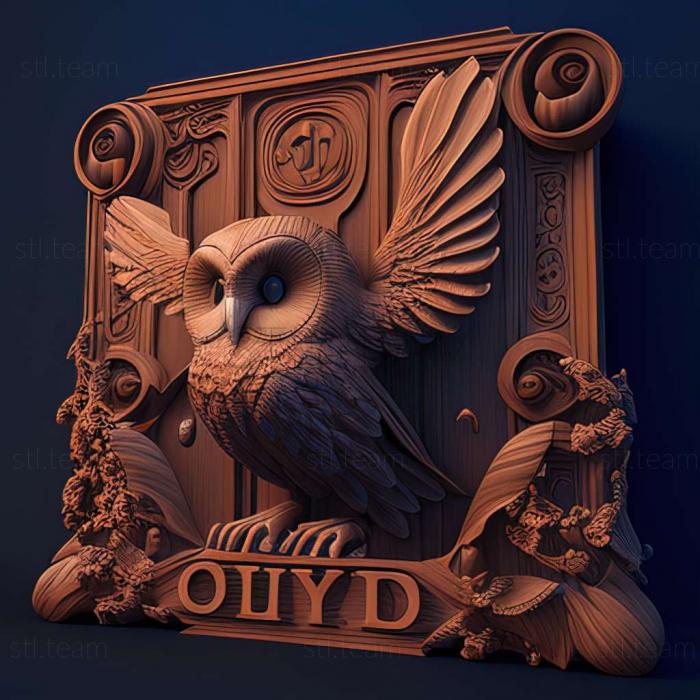 3D model Owlboy game (STL)